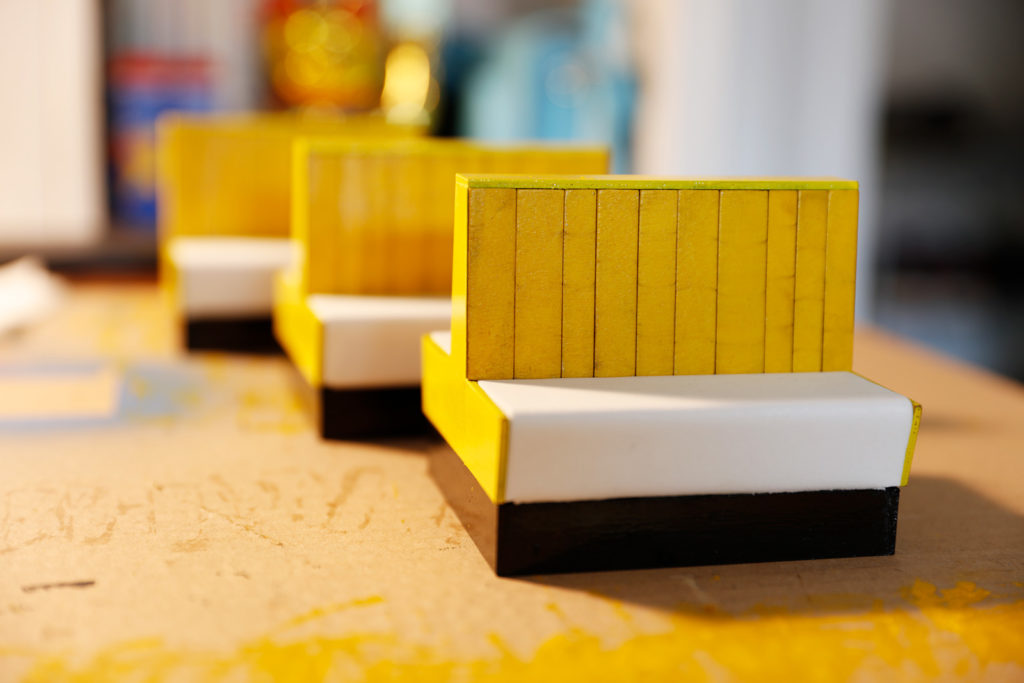 Behind the Scenes of Yellow Cube: The Finished Benches